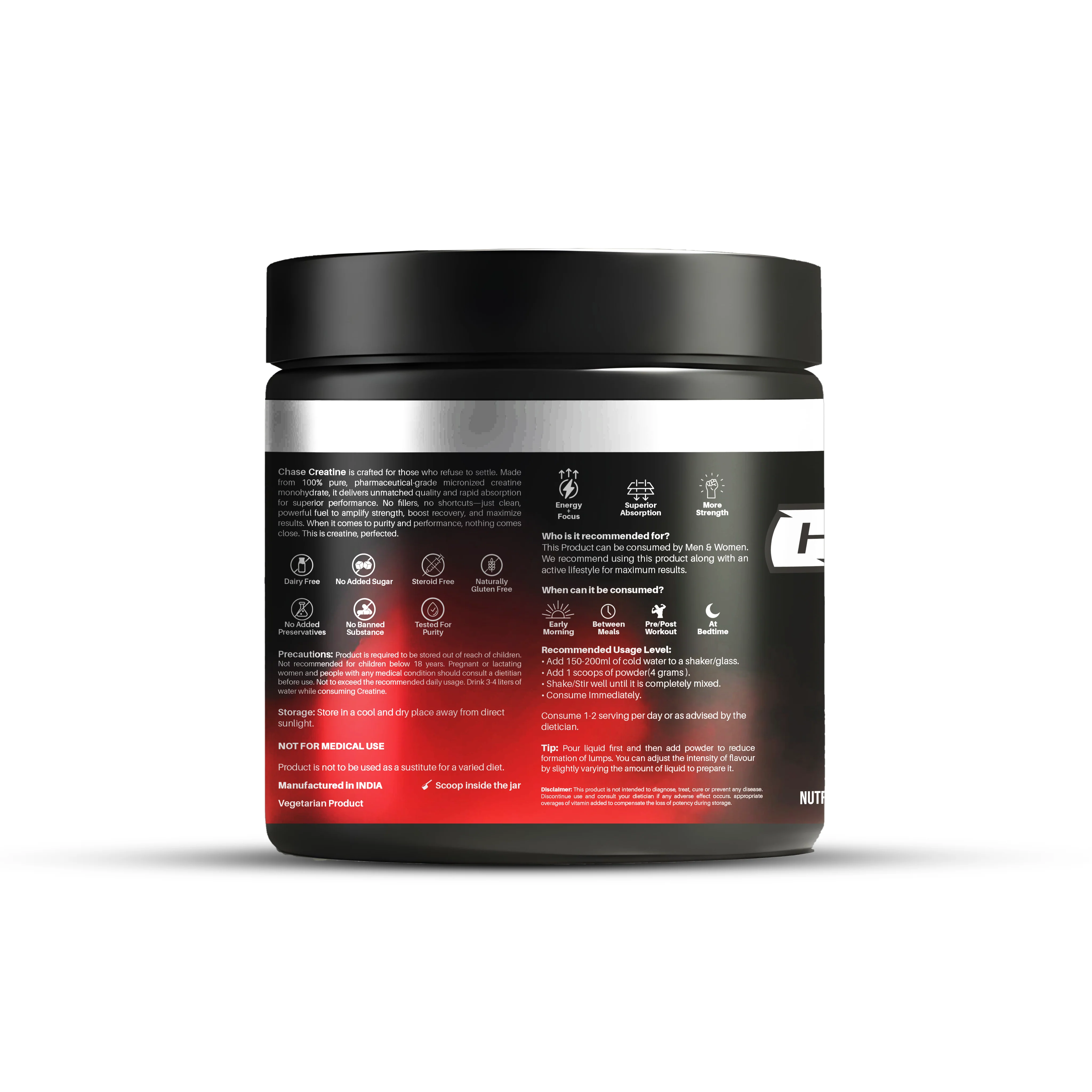 Watermelon Candy Creatine Monohydrate Powder - Image 3