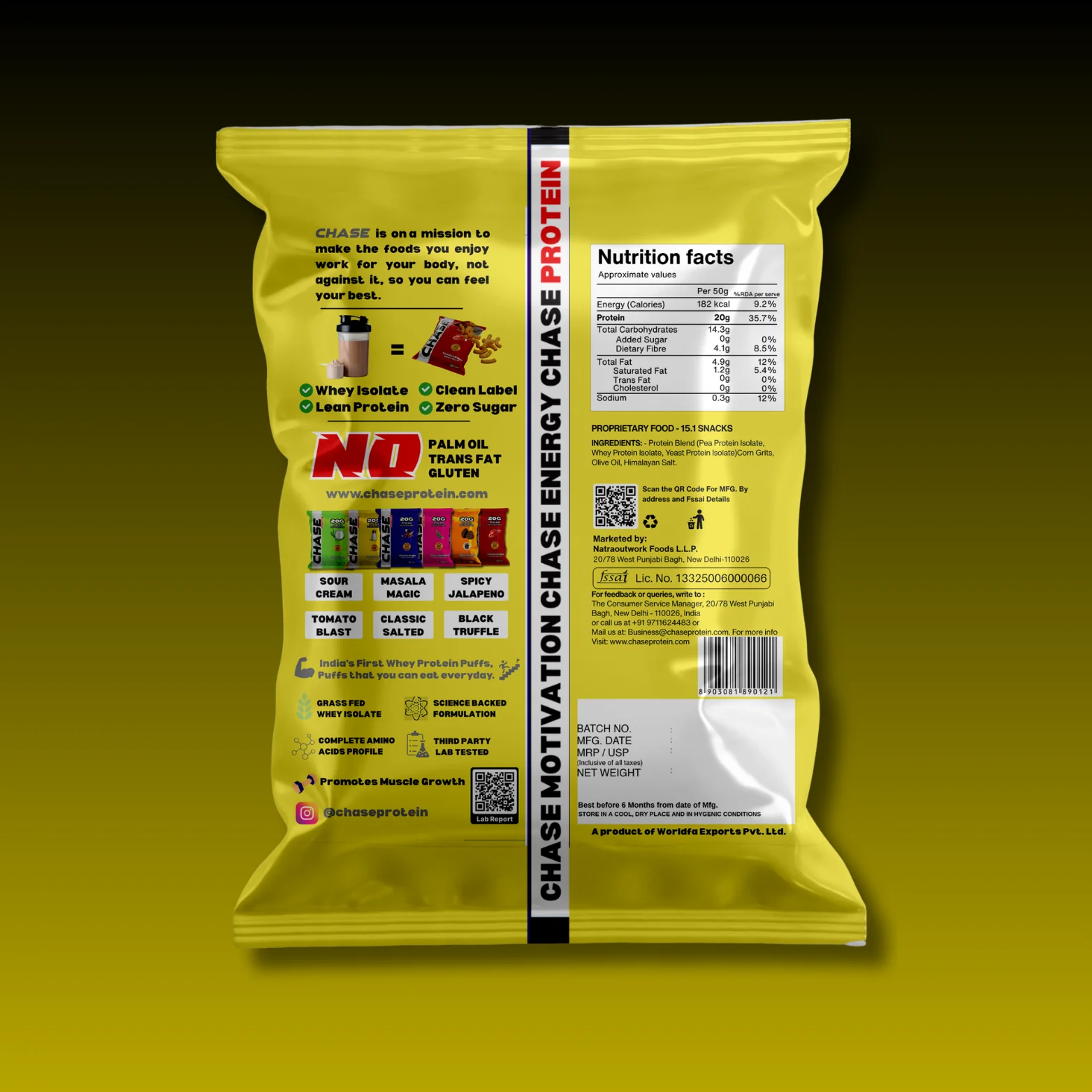 Classic Salted 20G Protein Puffs -182Kcal - Image 6