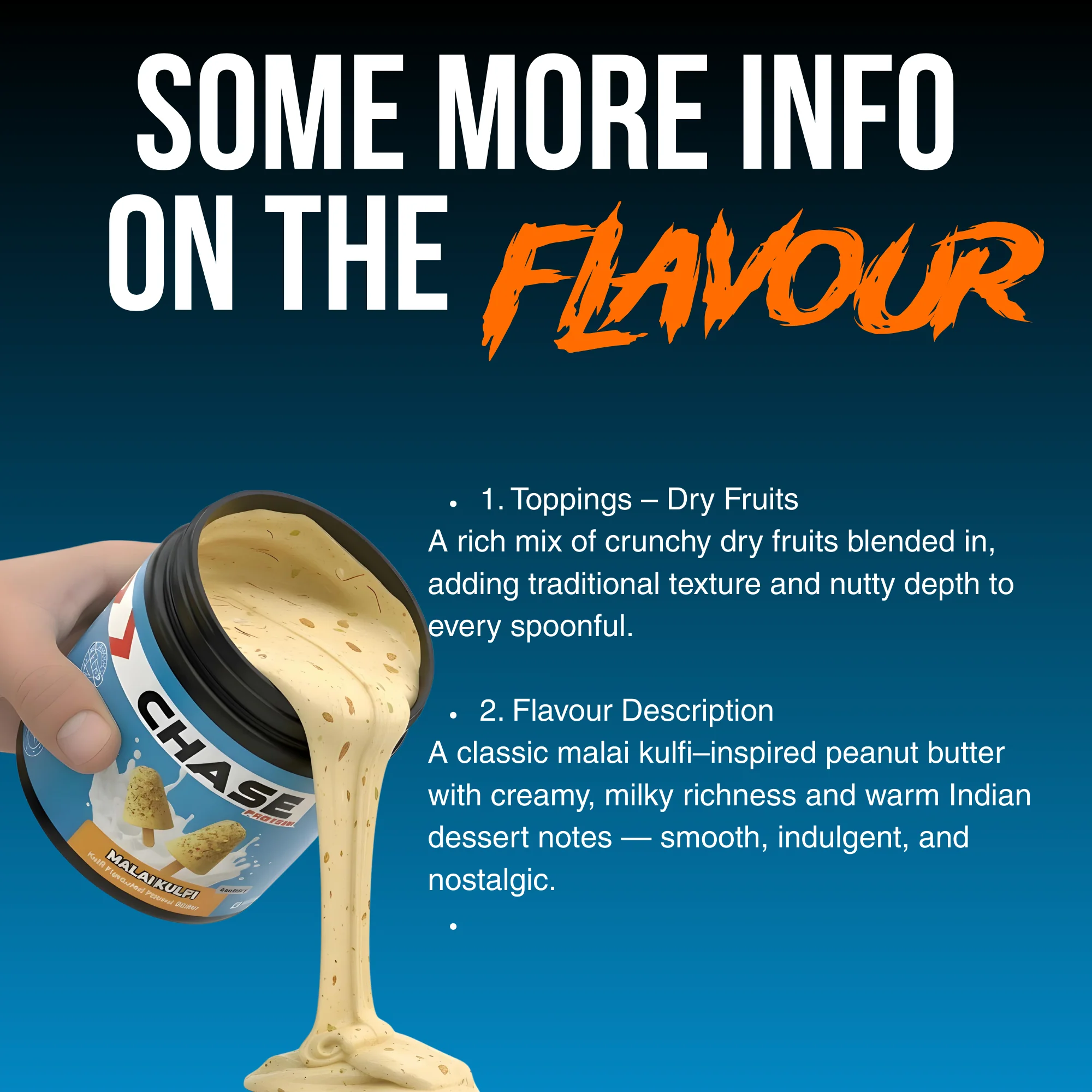 Malai Kulfi Protein Peanut Butter - Image 5