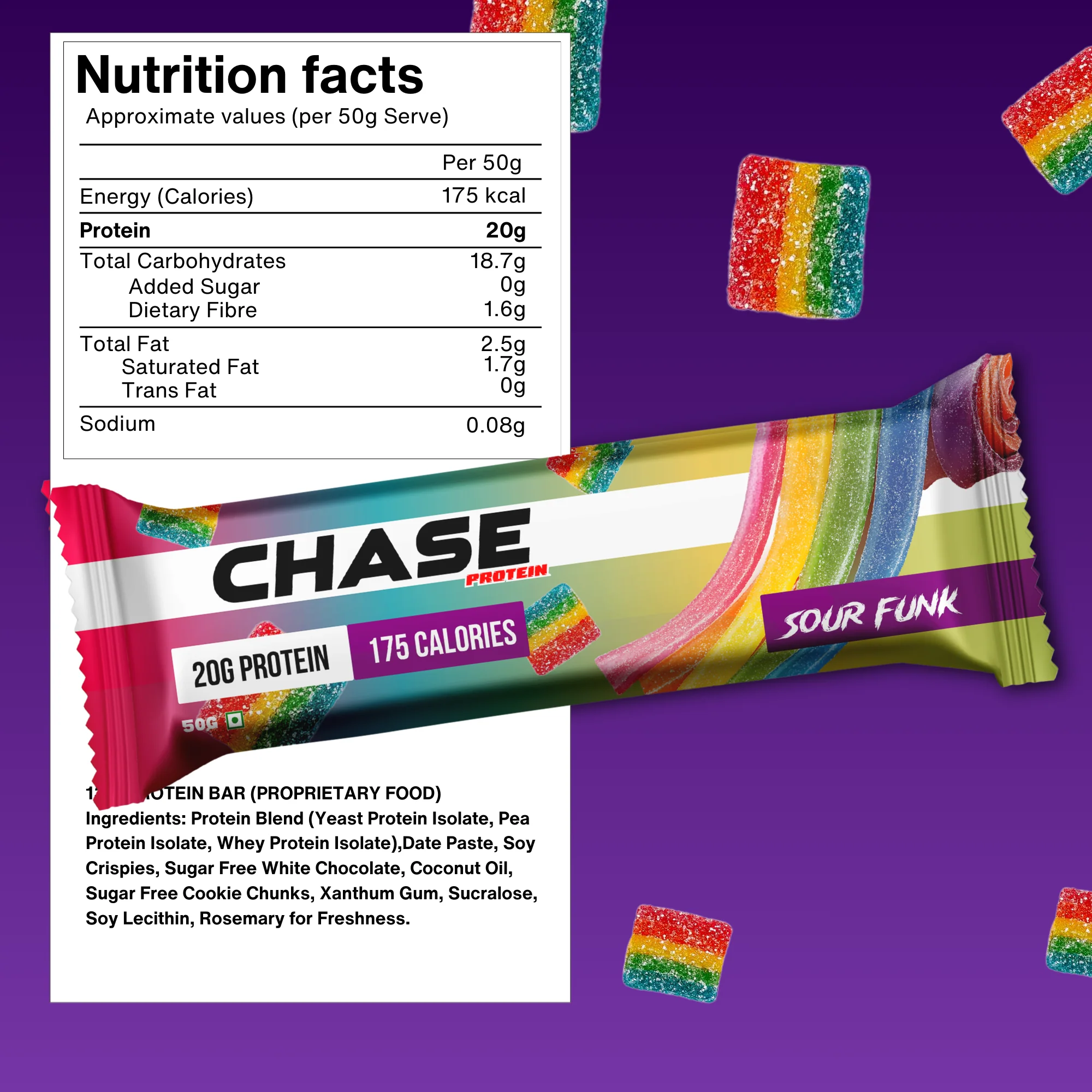 Sour Funk 20g Protein Bars - Image 4
