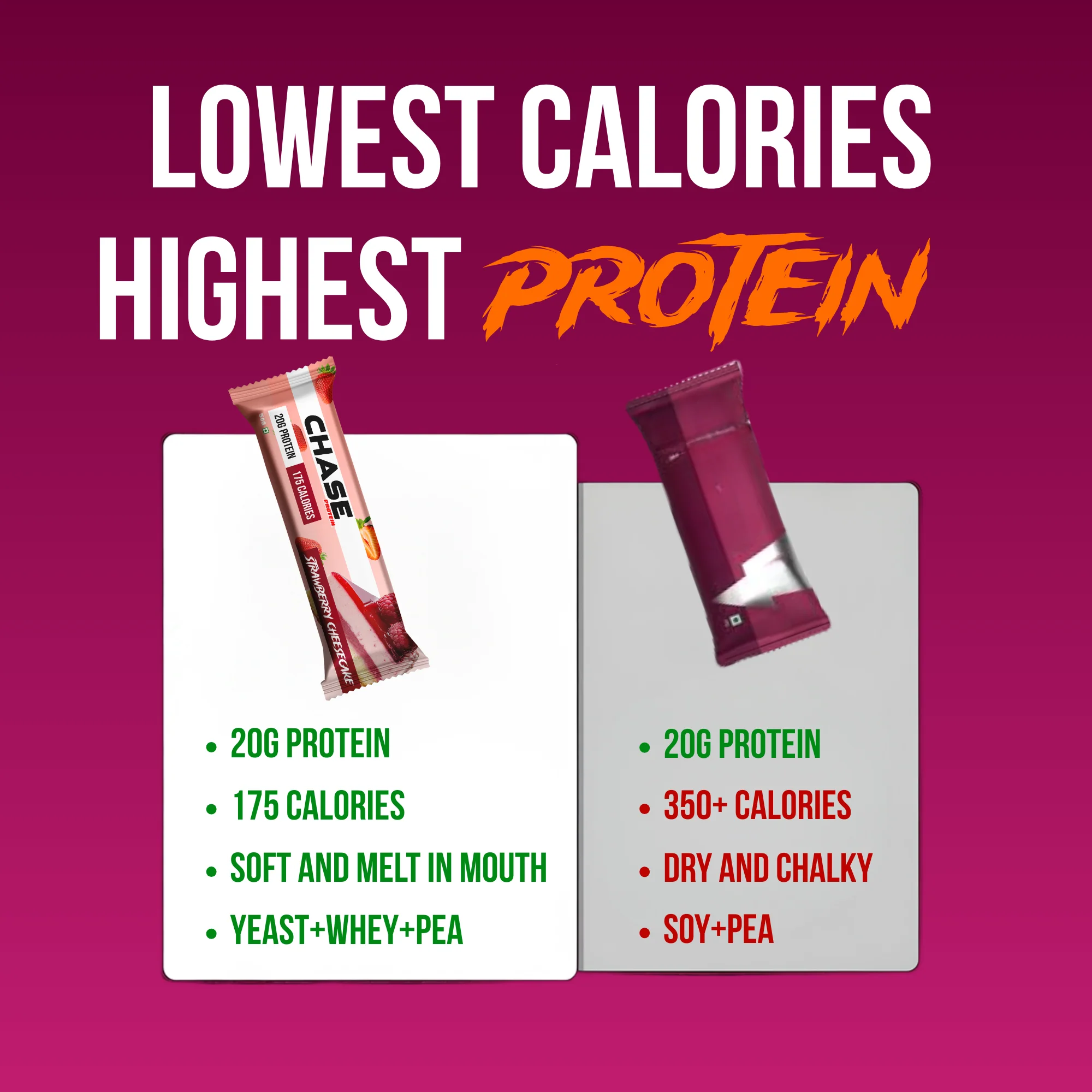 Strawberry Cheesecake 20g Protein Bars - Image 3